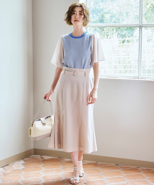 grove（グローブ）の「◆【サンダルにも!ミュールにも!嬉しい2WAY仕様!】クロスベルト2WAYサンダル（サンダル・レディース・アイボリー/ゴールド/ブラック・35/45）」の22枚目の写真