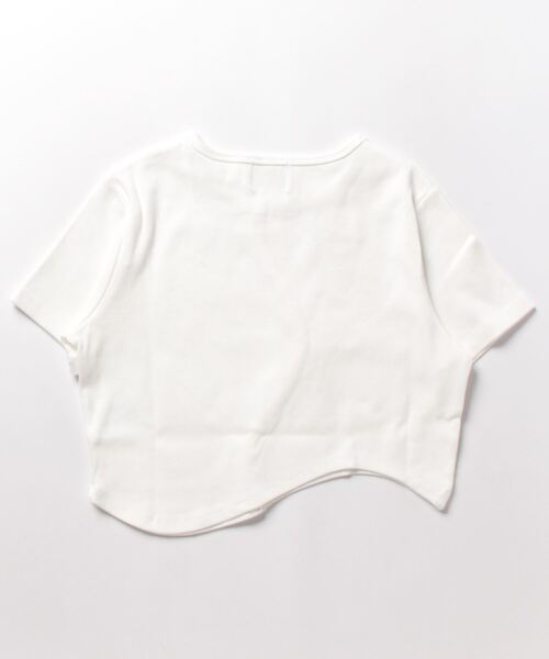 WHO'S WHO gallery(フーズフーギャラリー)の「ウェーブリブTEE(Tシャツ/カットソー・レディース・レッド/グレー/ベージュ/チャコールグレー/ブラック/ホワイト・FREE)」の17枚目の写真