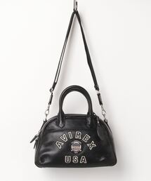 AVIREX | 《直営店限定》VARSITY LEATHER MINI-BOSTON BAG/ バーシティー レザー ミニ ボストンバッグ/AVX5625(ボストンバッグ)