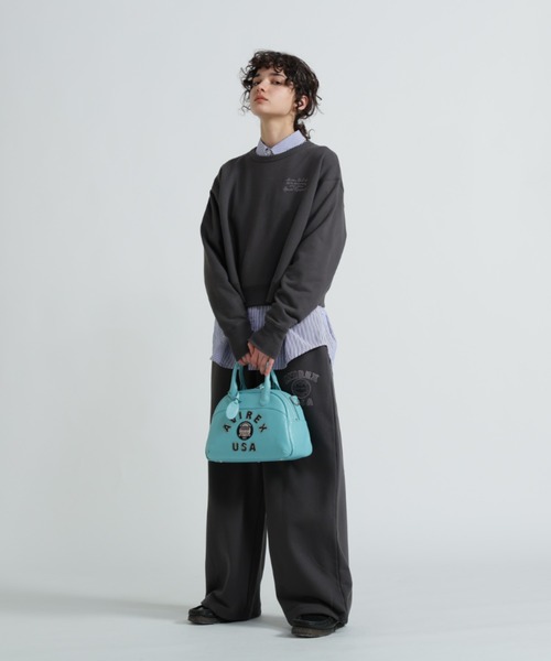 直営店限定》VARSITY LEATHER MINI-BOSTON BAG/ バーシティー