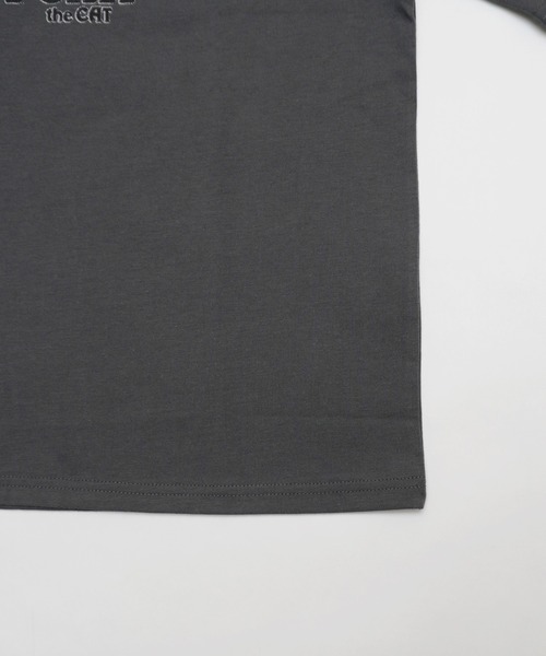 almo(アルモ)の「FELIXフェイスプリントレギュラーTシャツ/ロゴTシャツ(RO)(Tシャツ/カットソー・レディース・オフホワイト/ブラック/スミクロ・FREE)」の9枚目の写真