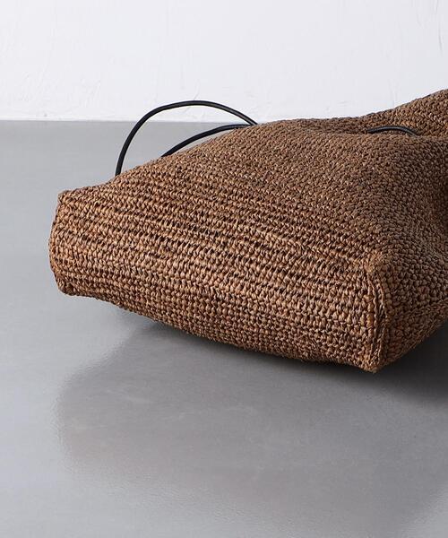 メゾンエヌアッシュパリmaison n.h paris ラフィアショルダーバッグ MAISON N.H PARIS（メゾンエヌアッシュパリ）の「【一部別注