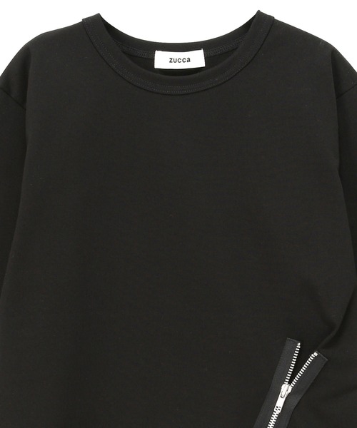 ZUCCa（ズッカ）の「ZIPジャージィー/Tシャツ（Tシャツ