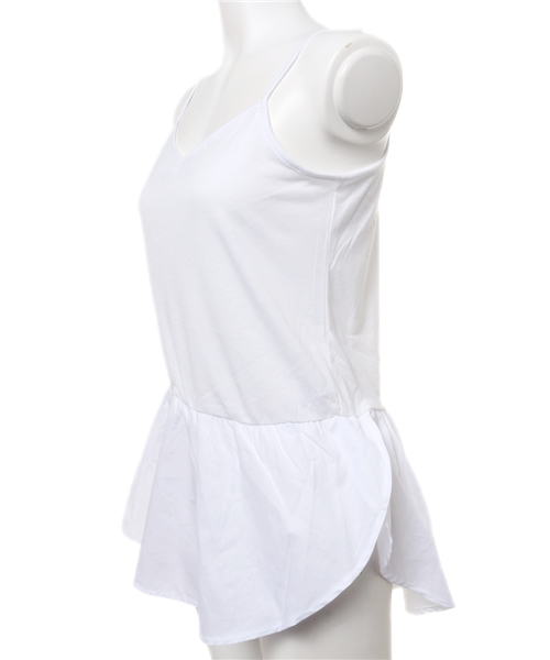 MOUSSY（マウジー）の「COTTON LAYERED CAMISOLE（キャミソール・レディース・ホワイト・FREE）」の2枚目の写真