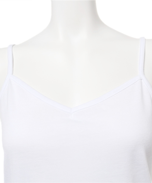 MOUSSY（マウジー）の「COTTON LAYERED CAMISOLE（キャミソール・レディース・ホワイト・FREE）」の4枚目の写真