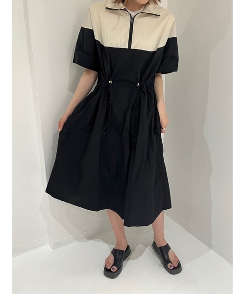 Jewelobe（ジュエローブ）の「ハーフジップバイカラーシャカシャカ