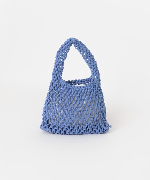 URBAN RESEARCH DOORS（アーバンリサーチドアーズ）の「メッシュミニバッグ（ハンドバッグ・レディース・ブラック/ブルー/アイボリー・-）」の16枚目の写真