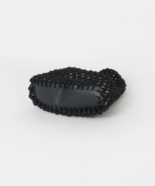 URBAN RESEARCH DOORS（アーバンリサーチドアーズ）の「メッシュミニバッグ（ハンドバッグ・レディース・ブラック/ブルー/アイボリー・-）」の19枚目の写真