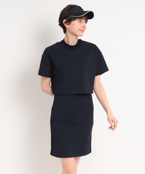 adabat（アダバット）の「◆トップス＋ワンピース セットアイテム（ワンピース・レディース・ナチュラル/ダークネイビー/グリーン・36/38/40）」の3枚目の写真