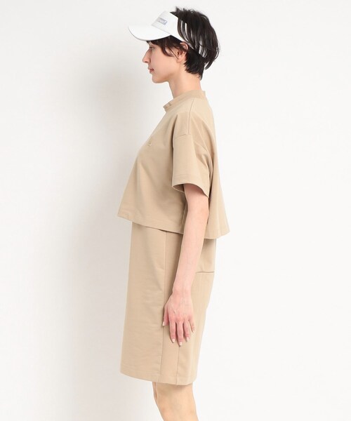 adabat（アダバット）の「◆トップス＋ワンピース セットアイテム（ワンピース・レディース・ナチュラル/ダークネイビー/グリーン・36/38/40）」の9枚目の写真