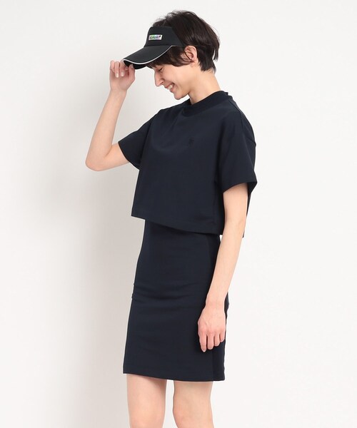 adabat（アダバット）の「◆トップス＋ワンピース セットアイテム（ワンピース・レディース・ナチュラル/ダークネイビー/グリーン・36/38/40）」の12枚目の写真