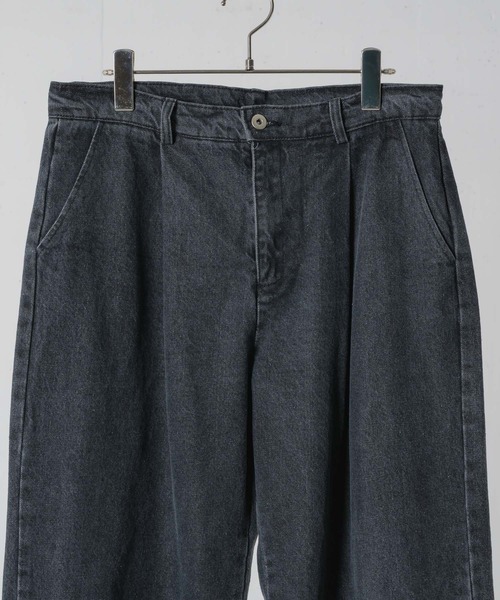 EDDEN ELLEN（エデンエレン）の「【EDDEN ELLEN】タックワイドビンテージウォッシュデニム（デニムパンツ・メンズ・ブラック/ライトブルー/ブルー・SMALL/MEDIUM/LARGE）」の22枚目の写真