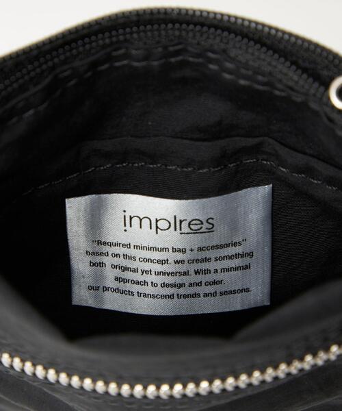 implres（インプレス）の「＜implres＞micro shoulder bag ショルダーバッグ（ショルダーバッグ・メンズ・ブラック・FREE）」の9枚目の写真