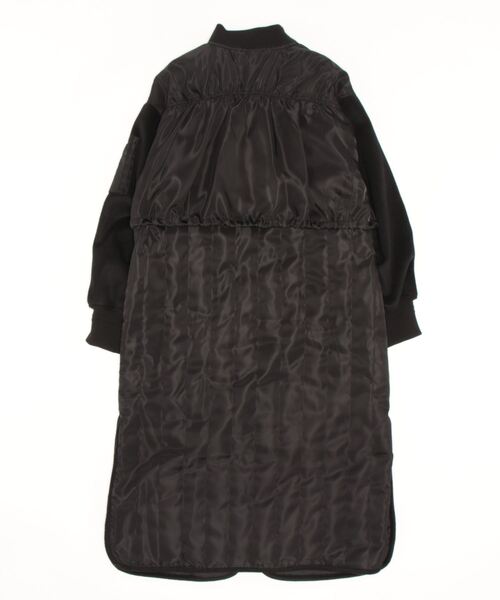 FURFUR（ファーファー）の「３WAY　MA-1風コート（MA-1・レディース・カーキ/ベージュ/ブラック・FREE）」の4枚目の写真