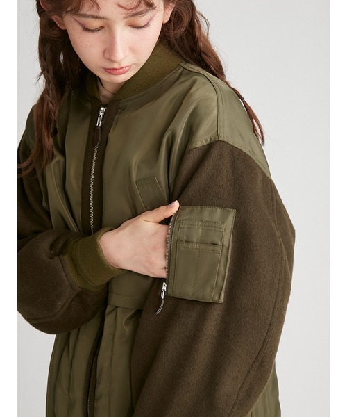 FURFUR（ファーファー）の「3WAY MA-1風コート（MA-1）」 - WEAR