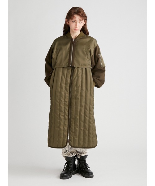 FURFUR（ファーファー）の「3WAY MA-1風コート（MA-1）」 - WEAR