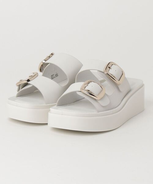 ABC-MART（エービーシーマート）の「ABC SELECT エービーシーセレクト SOFT BELT SND4.5 ソフトベルトサンダル 4.5 W2033 WHITE（サンダル・レディース・ホワイト・SMALL/MEDIUM/LARGE/X-LARGE）」の2枚目の写真