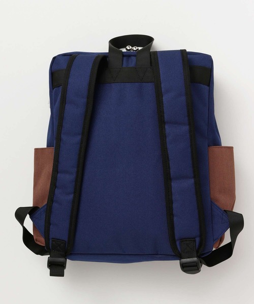 倭物やカヤ(ワモノヤカヤ)の「【倭物やカヤ】ウキヨキがま口リュック(バックパック/リュック・レディース・ブラック/ベージュ/ネイビー・FREE)」の14枚目の写真