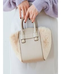 MERCURYDUO | マルチウェイフェイクファーミニバッグ(ハンドバッグ)