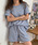 DAY CLOSET�i�f�C �N���[�[�b�g�j�́u���f�B�[�X �����I�[�o�[�T�C�Y���[�Y�X�E�F�b�g�g�b�v�X+�p���c�Z�b�g�A�b�v �㉺2�_�Z�b�g�i���[���E�F�A/�p�W���}�j�v�b�u���[