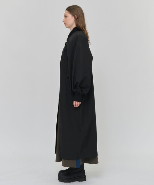 CITY TOKYO（シティトウキョウ）の「オーバーロングMA-1ブルゾンコート（ブルゾン・レディース・ブラック/ベージュ・1/2）」の20枚目の写真