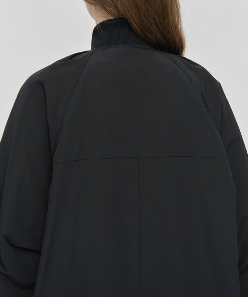 CITY TOKYO（シティトウキョウ）の「オーバーロングMA-1ブルゾンコート（ブルゾン・レディース・ブラック/ベージュ・1/2）」の18枚目の写真