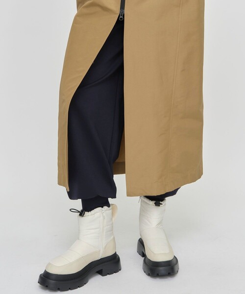 CITY TOKYO（シティトウキョウ）の「オーバーロングMA-1ブルゾンコート（ブルゾン・レディース・ブラック/ベージュ・1/2）」の22枚目の写真