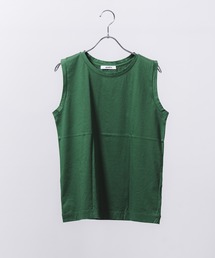 quadro（クオドロ）の「コンパクトクルローレル天竺タンクトップ（Tシャツ/カットソー）」