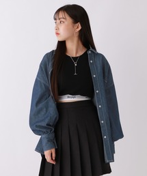 repipi armario | デニムルーズシャツ(シャツ/ブラウス)