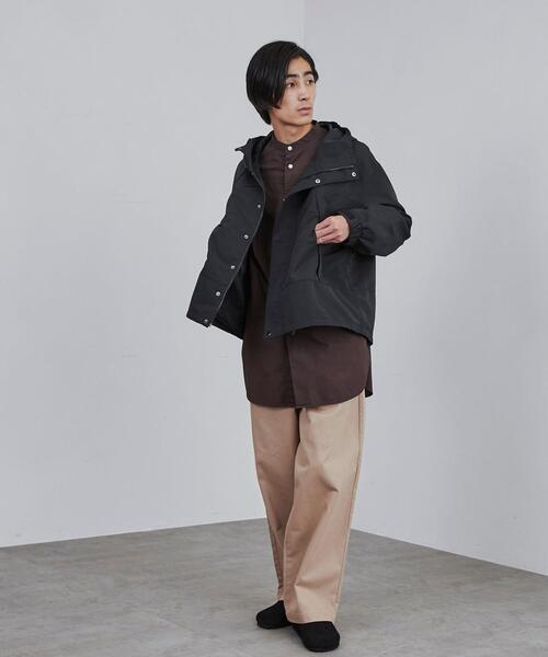 coen（コーエン）の「グログランショートマウンテンパーカー（マウンテンパーカー・メンズ・グレー/ブラック・S/M/L/XL）」の3枚目の写真