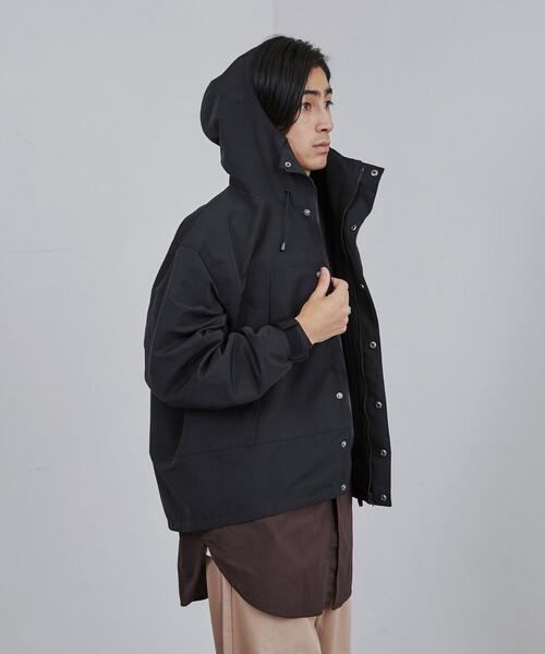 coen（コーエン）の「グログランショートマウンテンパーカー（マウンテンパーカー・メンズ・グレー/ブラック・S/M/L/XL）」の11枚目の写真