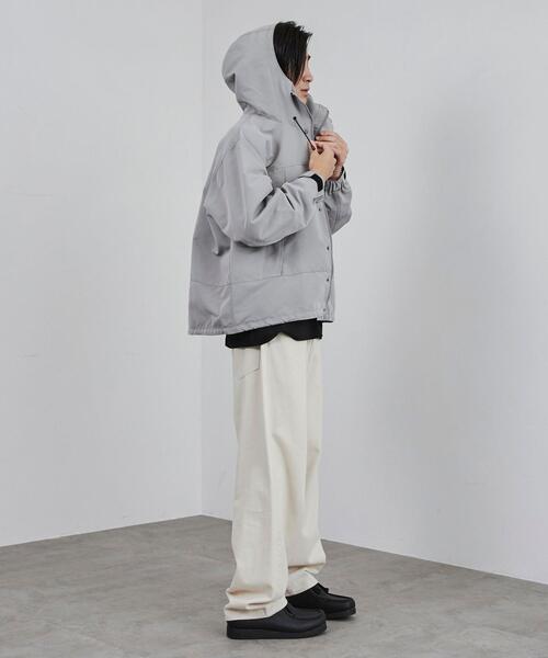 coen（コーエン）の「グログランショートマウンテンパーカー（マウンテンパーカー・メンズ・グレー/ブラック・S/M/L/XL）」の15枚目の写真