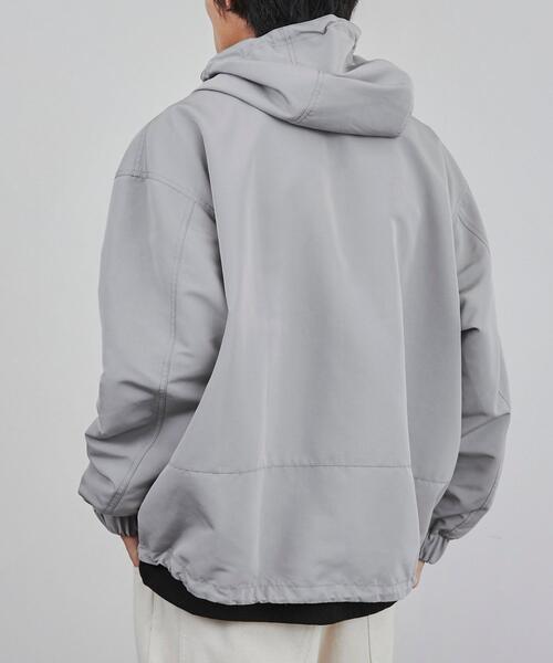 coen（コーエン）の「グログランショートマウンテンパーカー（マウンテンパーカー・メンズ・グレー/ブラック・S/M/L/XL）」の16枚目の写真
