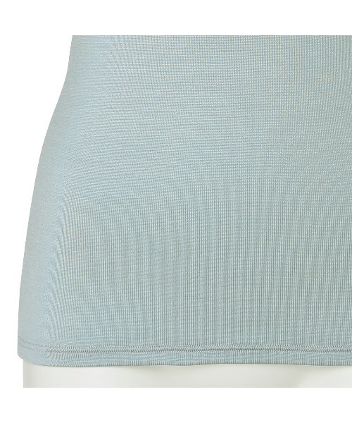 KID BLUE(キッドブルー)の「キッドブルー -23シルクベア天 -カップ付キャミソール -KIVB112 -kidblue(キャミソール・レディース・グリーン系その他/ベージュ/ラベンダー/サックスブルー・M/L/XL)」の9枚目の写真