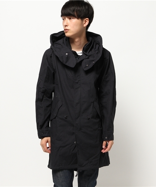 OUTLET（アウトレット）の「【Discoat Parisien】モッズコート（モッズコート・メンズ・カーキ/ネイビー・MEDIUM/LARGE）」の2枚目の写真