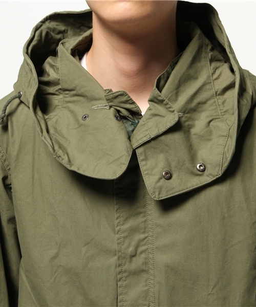 OUTLET（アウトレット）の「【Discoat Parisien】モッズコート（モッズコート・メンズ・カーキ/ネイビー・MEDIUM/LARGE）」の7枚目の写真