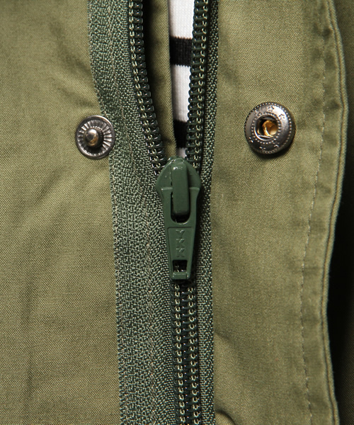 OUTLET（アウトレット）の「【Discoat Parisien】モッズコート（モッズコート・メンズ・カーキ/ネイビー・MEDIUM/LARGE）」の13枚目の写真