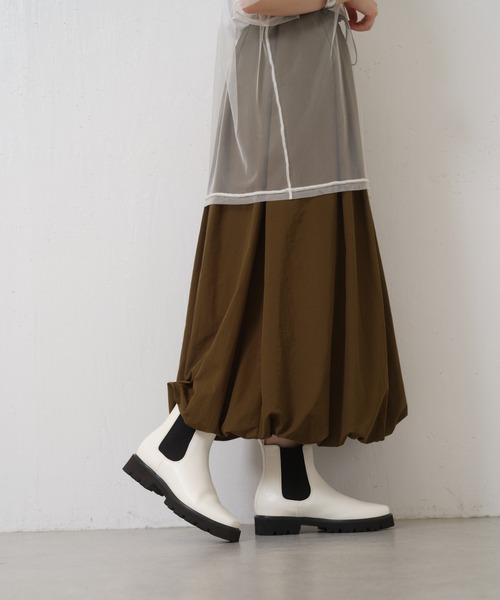 COLONY 2139(コロニートゥーワンスリーナイン)の「軽量サイドゴアショートブーツ(ブーツ・レディース・ブラック/アイボリー・SMALL/LARGE/MEDIUM)」の22枚目の写真