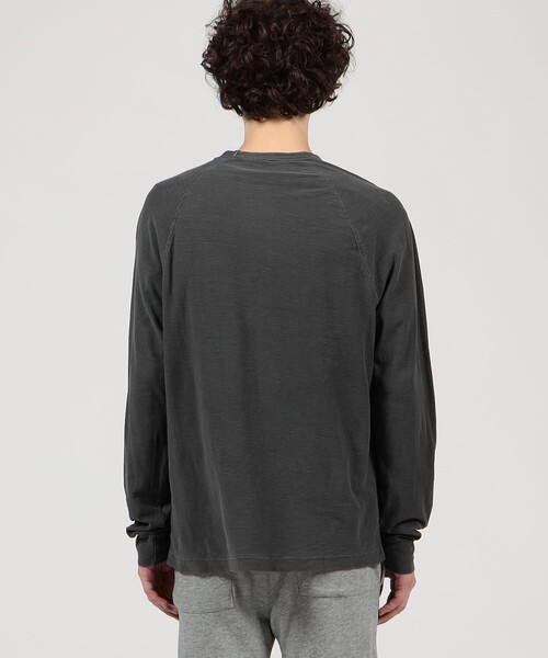 JAMES PERSE(ジェームスパース)の「スラブジャージ ロングスリーブプルオーバー MRJY3542(Tシャツ/カットソー・メンズ・ライトブルー/ボルドー/グレー系その他2・3/2/1/0)」の4枚目の写真