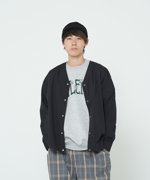 CORISCO(コリスコ)の「ブロードカーデシャツ(M1)(シャツ/ブラウス・メンズ・チャコールグレー/ホワイト/その他1/その他2/ベージュ/ブラック・X-LARGE/MEDIUM/LARGE)」の3枚目の写真
