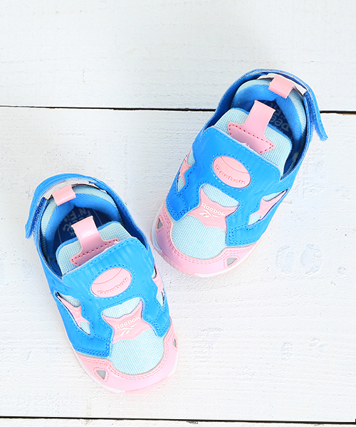 B:MING by BEAMS（ビーミングバイビームス）の「＜KIDS＞Reebok / ポンプフューリー 15AW（スニーカー・キッズ・ピンク/ブルー・16cm/14cm/13cm/15cm）」の4枚目の写真