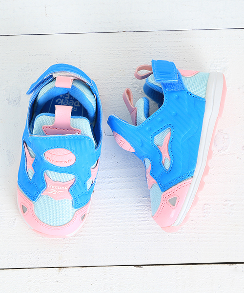 B:MING by BEAMS（ビーミングバイビームス）の「＜KIDS＞Reebok / ポンプフューリー 15AW（スニーカー・キッズ・ピンク/ブルー・16cm/14cm/13cm/15cm）」の9枚目の写真