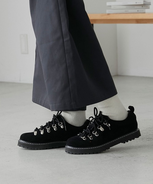 forksy.（フォルクシー）の「【forksy.】トラックソールトレッキングシューズ（スニーカー・レディース・キャメル/グレイッシュベージュ/ブラック・LL/S/L/M）」の15枚目の写真