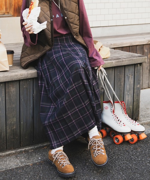 forksy.（フォルクシー）の「【forksy.】トラックソールトレッキングシューズ（スニーカー・レディース・キャメル/グレイッシュベージュ/ブラック・LL/S/L/M）」の4枚目の写真