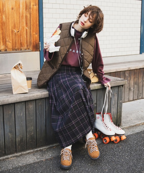 forksy.（フォルクシー）の「【forksy.】トラックソールトレッキングシューズ（スニーカー・レディース・キャメル/グレイッシュベージュ/ブラック・LL/S/L/M）」の6枚目の写真