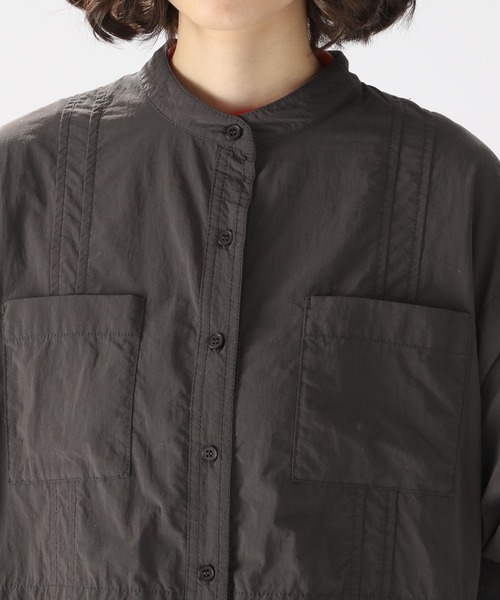 niko and...(ニコアンド)の「袖2WAYワークワンピース(ワンピース・レディース・ブルー/カーキ/チャコール・LARGE/MEDIUM)」の14枚目の写真