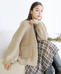 mysty woman | 【WEB限定】mofu mofu ロングカーディガン 977526(カーディガン/ボレロ)