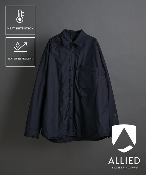 ADAMETROPE　アダムエロペ　ダウンパフィーシャツ ADAM ET ROPE'（アダムエロペ）の「【ALLIED/アライド】 Airtastic