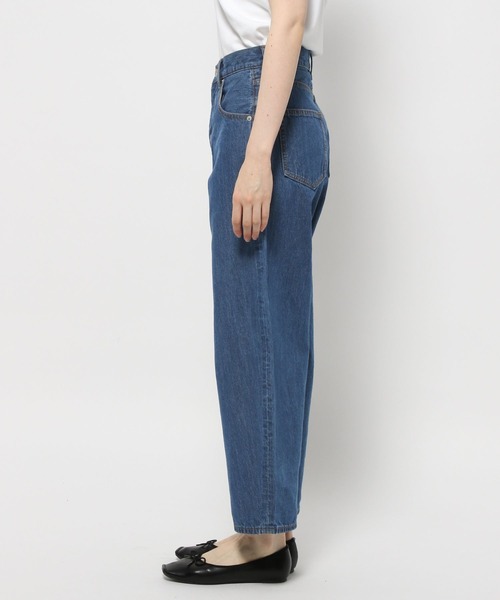 saloon(サルーン)の「SALOON(サルーン)/コクーンデニムパンツ(デニムパンツ・レディース・ライトブルー/ネイビー・S/M/XS)」の6枚目の写真