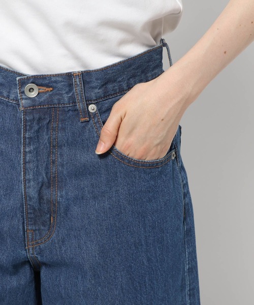 saloon(サルーン)の「SALOON(サルーン)/コクーンデニムパンツ(デニムパンツ・レディース・ライトブルー/ネイビー・S/M/XS)」の19枚目の写真